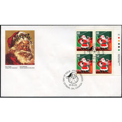canada stamp 1339 santa claus 40 1991 FDC UR