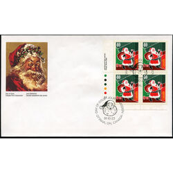 canada stamp 1339 santa claus 40 1991 FDC LL
