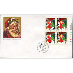 canada stamp 1340 bonhomme noel france 46 1991 FDC LR