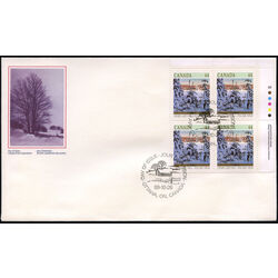 canada stamp 1257 snow ii 44 1989 FDC UR