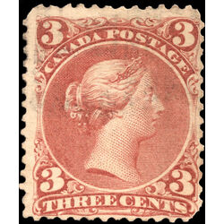 canada stamp 25v queen victoria 3 1868