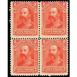 newfoundland stamp 82 king edward vii 2 1898 M FNG 012