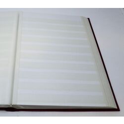 6 used uni safe and lighthouse stock books
