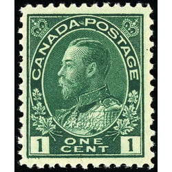 canada stamp 104b king george v 1 1911 M VFNH 003