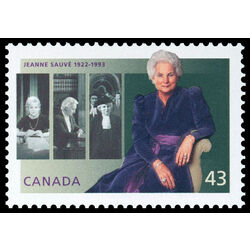 canada stamp 1509i jeanne sauve 1922 1993 43 1994