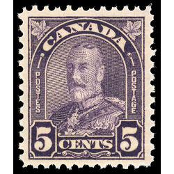 canada stamp 169 king george v 5 1930
