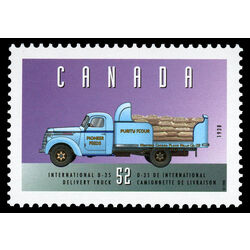 canada stamp 1604c international d 35 delivery truck 1938 52 1996