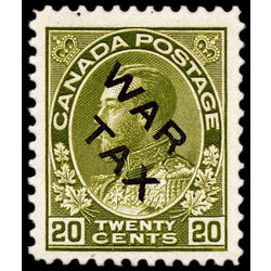 canada stamp mr war tax mr2c war tax 20 1915 M VFNH 031