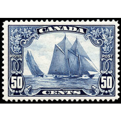 canada stamp 158 bluenose 50 1929 M F VF 122