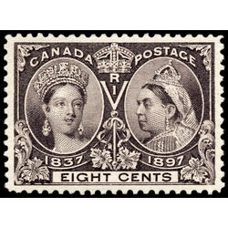 canada stamp 56 queen victoria diamond jubilee 8 1897