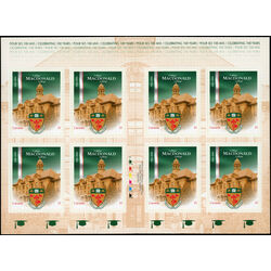 canada stamp bk booklets bk334 macdonald college 2006
