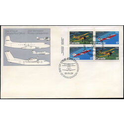 canada stamp 904a canadian aircraft 1981 FDC UL