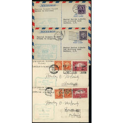 12 canada first flight covers 1928