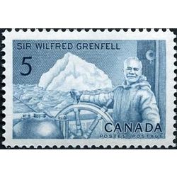 canada stamp 438 sir wilfred grenfell and ship 5 1965