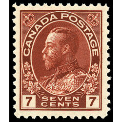 canada stamp 114v king george v 7 1924