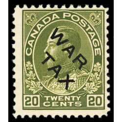 canada stamp mr war tax mr2c war tax 20 1915 M F 041