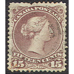 canada stamp 29e queen victoria 15 1868