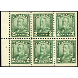 canada stamp bk booklets bk12 king george v 1928