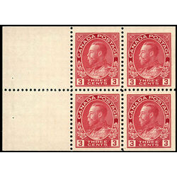 canada stamp bk booklets bk10b king george v 1923