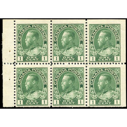 canada stamp booklets bk bk3e booklet king george v 1913