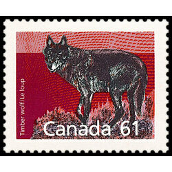 canada stamp 1175a timber wolf 61 1990