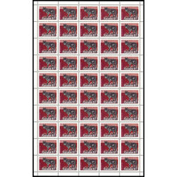 canada stamp 1175a timber wolf 61 1990 M PANE BL