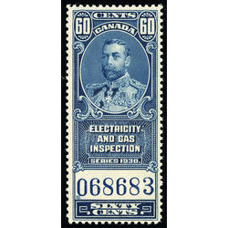 canada revenue stamp feg8 king george v 60 1930
