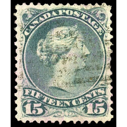 canada stamp 30xxa queen victoria 15 1868 U VF 002