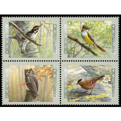 canada stamp 1713a birds of canada 3 1998 M VFNH BLOCK