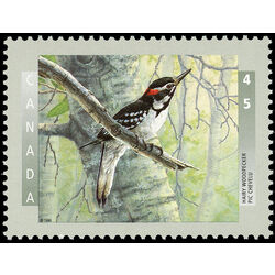 canada stamp 1710 hairy woodpecker 45 1998