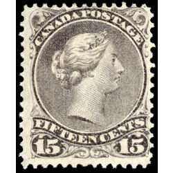 canada stamp 29v queen victoria 15 1868