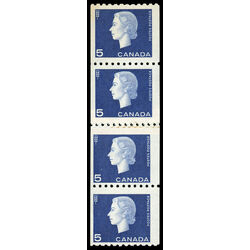 canada stamp 409 strip queen elizabeth ii 1962 M F VFNH 003