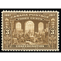 canada stamp 135 fathers of confederation 3 1917 M XFNH 031