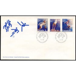 canada stamp b semi postal b10 12 fdc team sports 1976