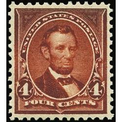 us stamp postage issues 280b lincoln 4 1898