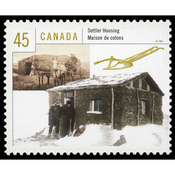 canada stamp 1755b settler 45 1998