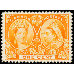 canada stamp 51 queen victoria diamond jubilee 1 1897 M XFNH 029
