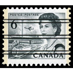 canada stamp 460fpxx queen elizabeth ii transportation 6 1972