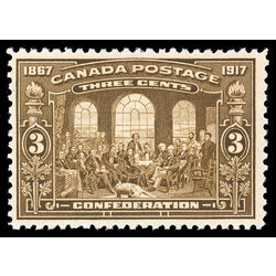 canada stamp 135 fathers of confederation 3 1917 M VFNH 032
