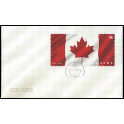 canada stamp 2808ii flag of canada 5 00 2015 FDC