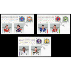 canada stamp 2085 nhl all stars 6 2005 FDC