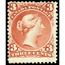 canada stamp 25b queen victoria 3 1868
