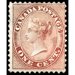 canada stamp 14 queen victoria 1 1859 M FOG 087