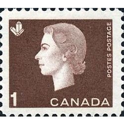 canada stamp 401ii queen elizabeth ii 1 1963