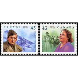 canada stamp 1525 6 great canadians 1994