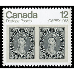 canada stamp 753ii 12d queen victoria 12 1978