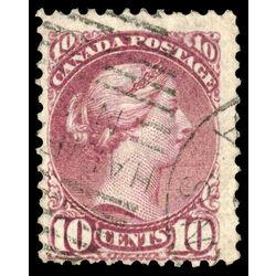 canada stamp 40ii queen victoria 10 1877 U F 002