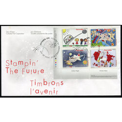 canada stamp 1862a stampin the future 2000 FDC LL