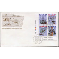 canada stamp 1102a canada day science and technology 1 1986 FDC LL