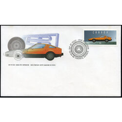 canada stamp 1605y bricklin sv 1 sports car 45 1996 FDC